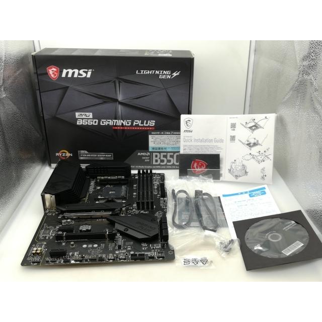 中古】MSI MPG B550 GAMING PLUS B550/AM4/ATX【大須】保証期間1週間