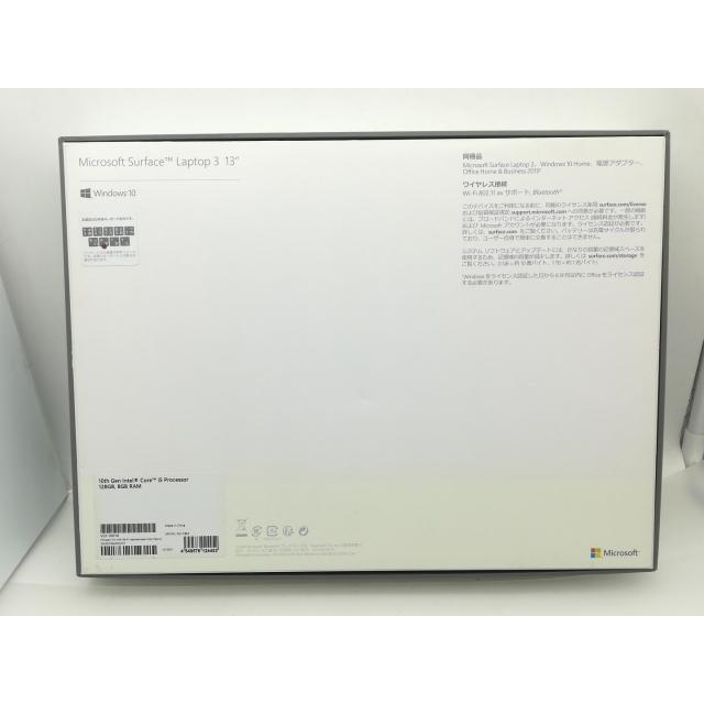 【中古】Microsoft Surface Laptop3 13インチ 【i5 1035G7 8G 128G】 VGY-00018【大須】保証期間１ヶ月【ランクA】の画像
