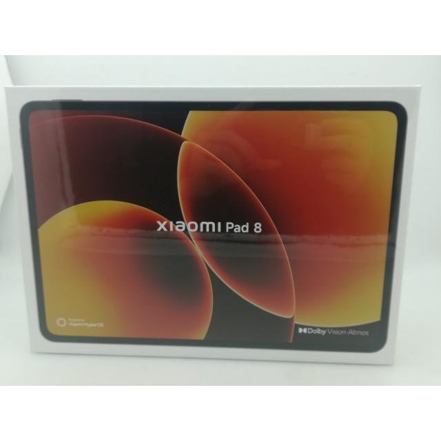 未使用】Xiaomi 国内版 【Wi-Fi】 Xiaomi Pad 8 グレー 【Snapdragon
