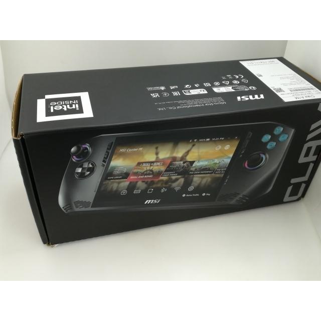 【中古】MSI Claw A1M CLAW-A1M-002JP 【Core Ultra 7 155H 16G 1T(SSD) WiFi 7インチ(1920x1080/120Hz)】【大須】保証期間１ヶ月【ランクA】の画像