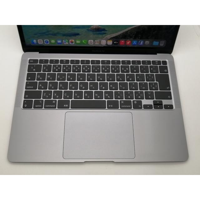 【中古】Apple MacBook Air 13インチ CTO (M1・2020) スペースグレイ Apple M1(CPU:8C/GPU:8C)/8G/2T【大須2】保証期間１ヶ月【ランクA】の画像