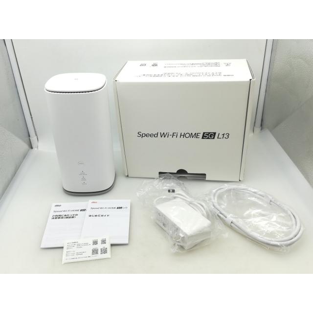 中古】ZTE UQmobile 【SIMフリー】 Speed Wi-Fi HOME 5G L13 ZTR02
