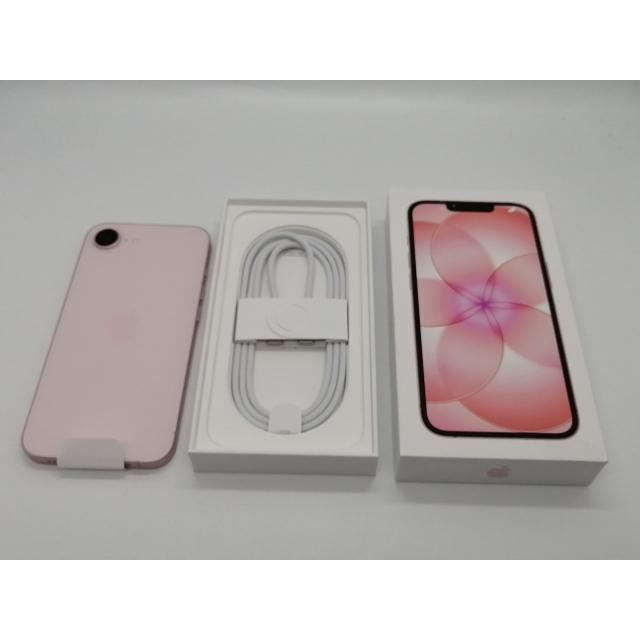 【未使用】Apple 国内版 【SIMフリー】 iPhone 17e 256GB ソフトピンク MHRQ4J/A【大須アメ横】保証期間３ヶ月の画像