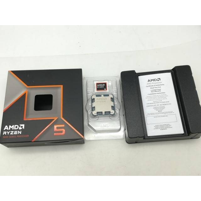 中古】AMD Ryzen 5 9600X (3.9GHz/TC:5.4GHz) BOX AM5/6C/12T/L3 32MB