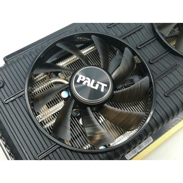 中古】Palit GeForce RTX 3060 Ti Dual OC 8GB LHR（NE6306TS19P2