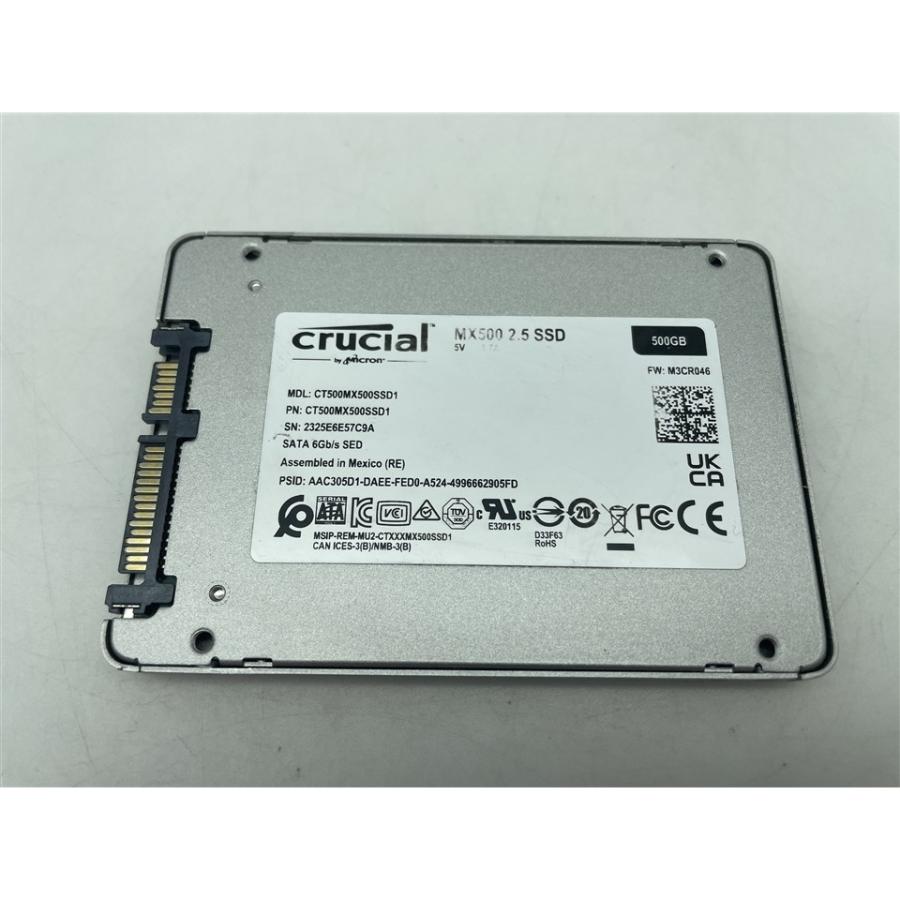 中古】Crucial MX500 CT500MX500SSD1 500GB/SSD/6GbpsSATA/2018年1月