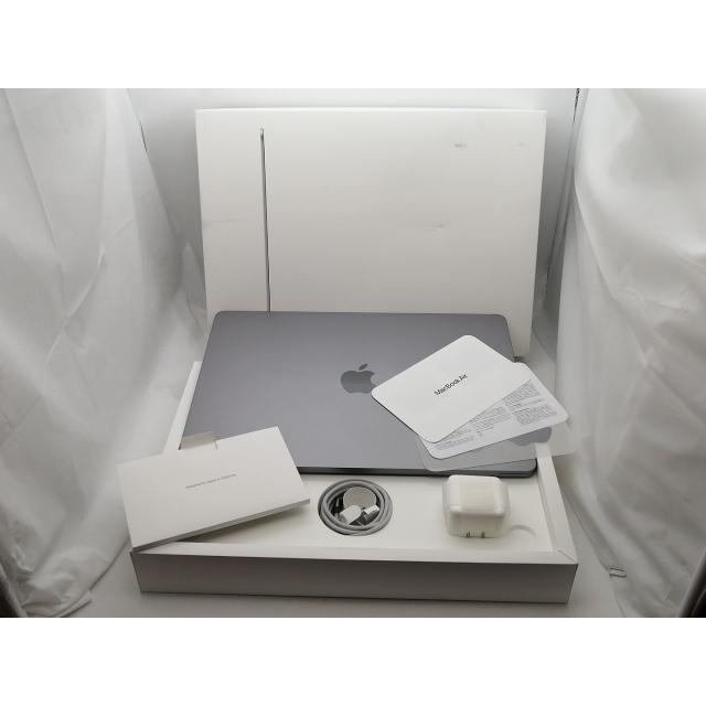 【中古】Apple MacBook Air 15インチ  M2(CPU:8C/GPU:10C) 8GB/512GB スペースグレイ MQKQ3J/A (M2,2023)【大須2】保証期間１ヶ月【ランクA】の画像