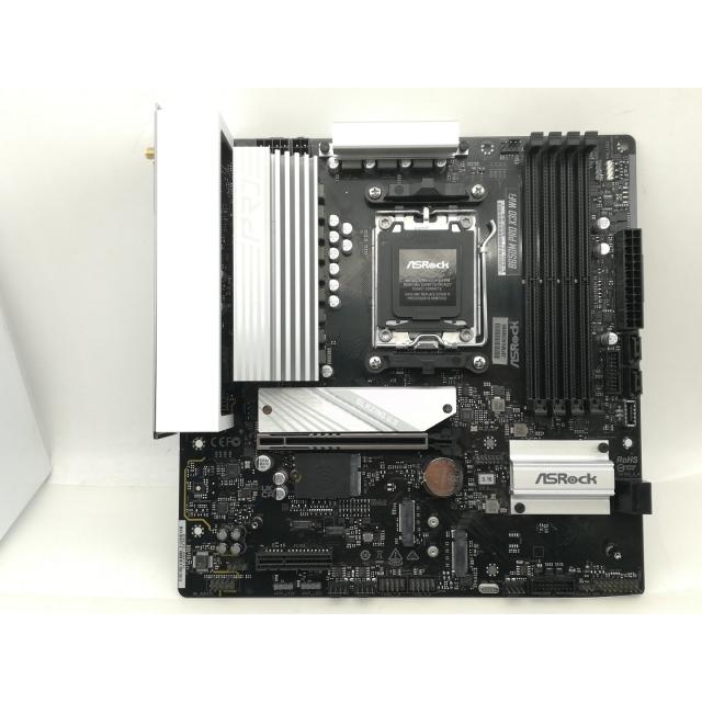 中古】ASRock B650M Pro X3D WiFi B650/AM5/MicroATX【大須】保証期間