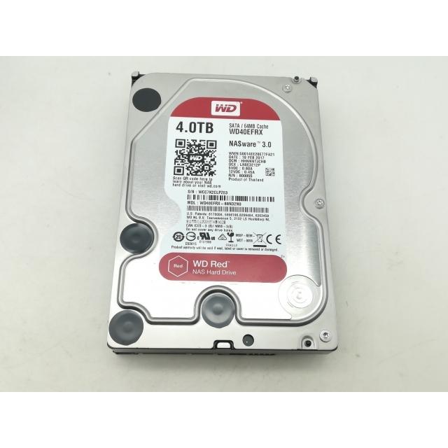 中古】W.D. WD40EFRX WD Red 4TB/5400rpm/64MB/6Gbps【大須】保証期間