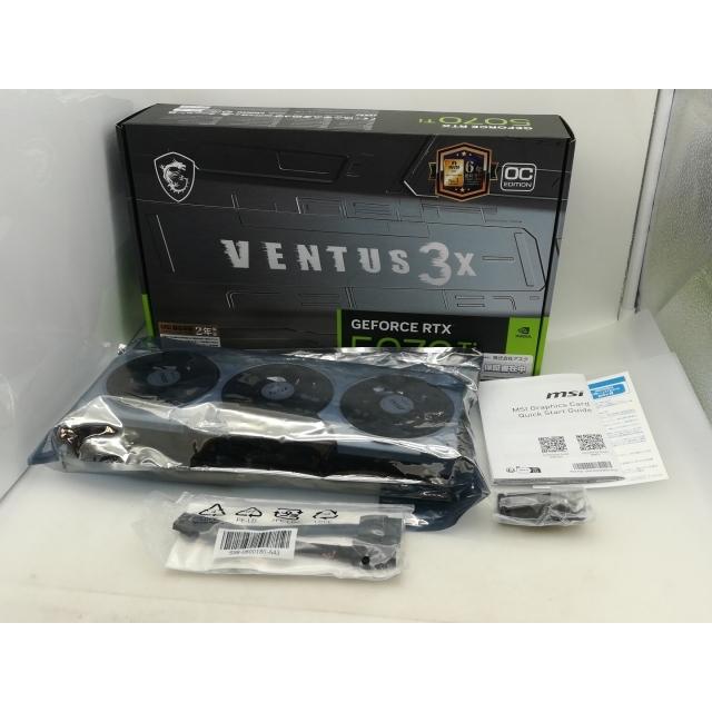 中古】MSI GeForce RTX 5070 Ti 16G VENTUS 3X OC RTX5070Ti/16GB