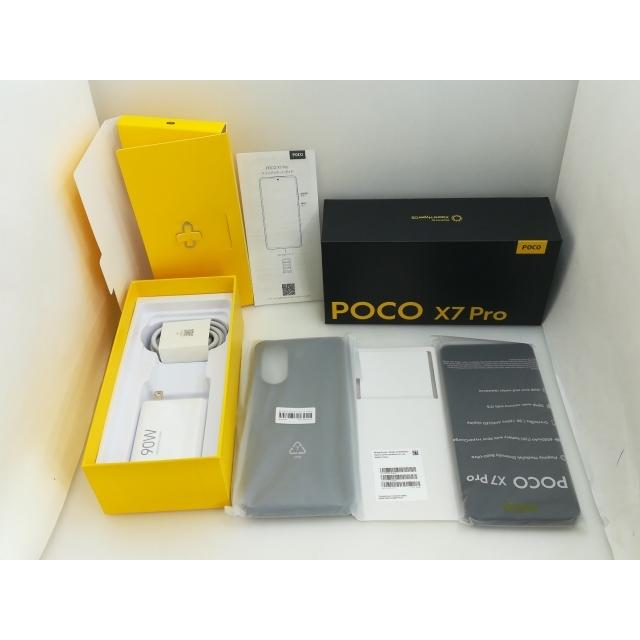 中古】Xiaomi 国内版 【SIMフリー】 Poco X7 Pro ブラック 8GB 256GB