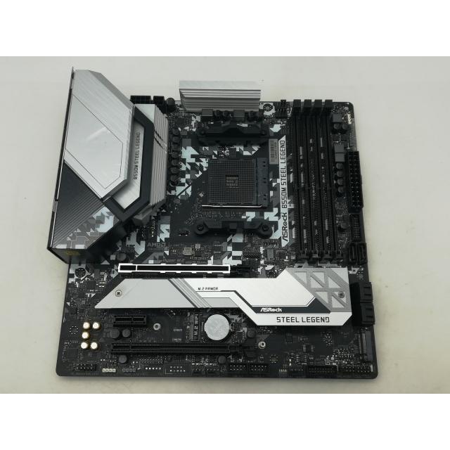 中古】ASRock B550M Steel Legend B550/AM4/2.5GbitLAN/MicroATX【大須