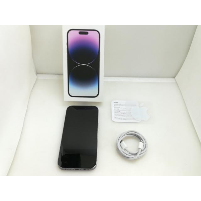 中古】Apple 国内版 【SIMフリー】 iPhone 14 Pro 256GB ディープ