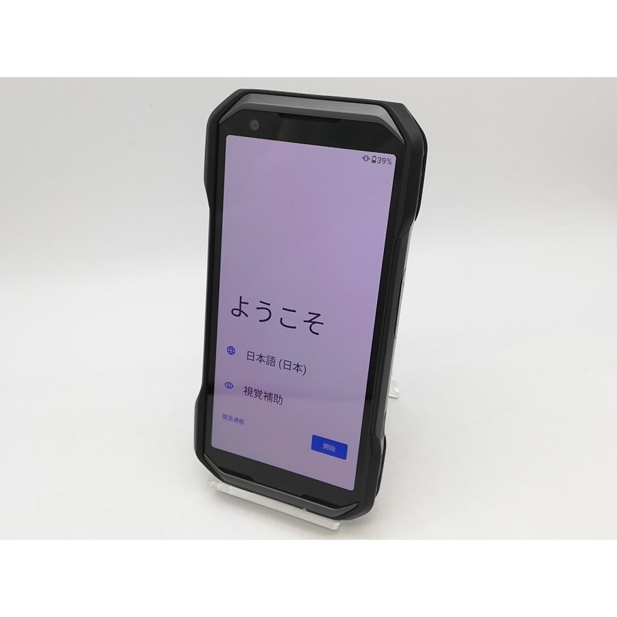 中古】KYOCERA au 【SIMフリー】 TORQUE G06 ブラック 6GB 128GB KYG03