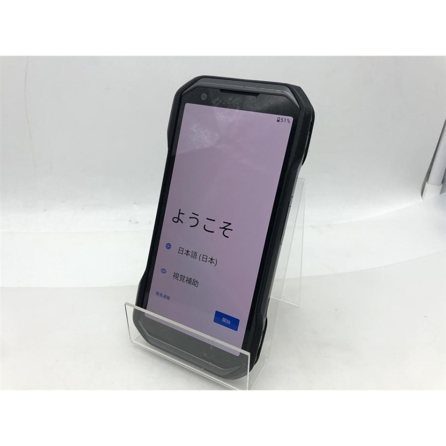 中古】KYOCERA au 【SIMフリー】 TORQUE G06 ブラック 6GB 128GB KYG03