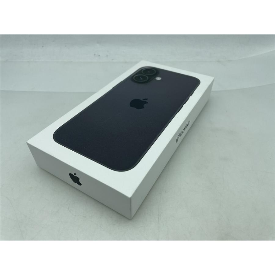 未使用】Apple 国内版 【SIMフリー】 iPhone 16 128GB ブラック MYDQ3J
