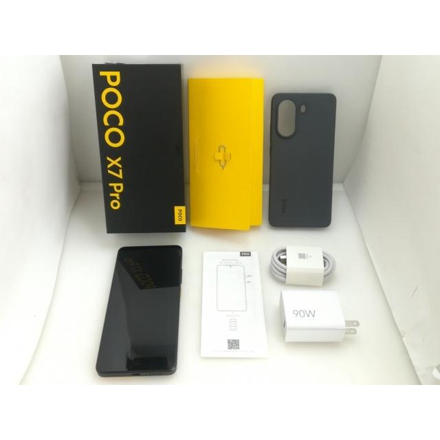 中古】Xiaomi 【SIMフリー】 Poco X7 Pro イエロー 8GB 256GB