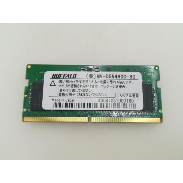 中古】262PIN SODIMM 8GB DDR5-4800(PC5-38400)【ノートPC用】【大須
