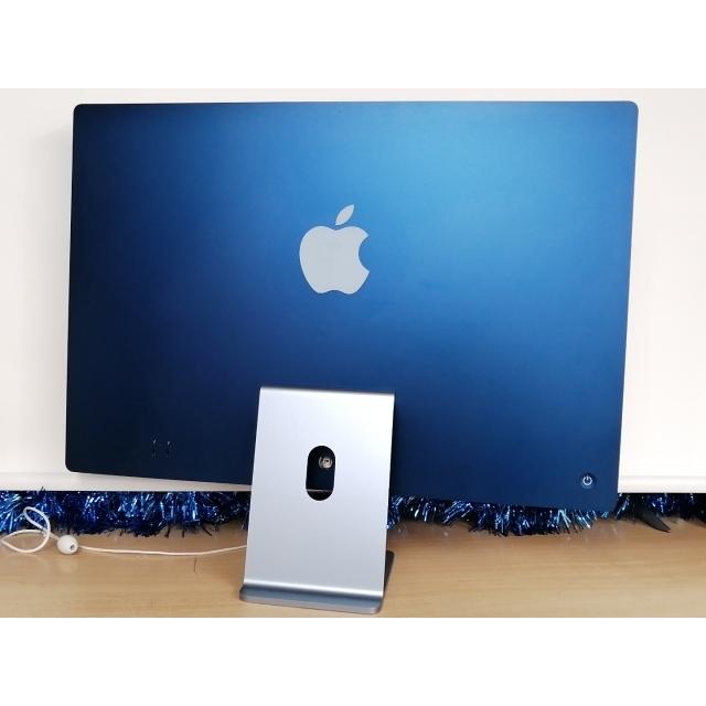 中古】Apple iMac 24インチ CTO (M1・2021) ブルー M1(CPU:8C/GPU:7C