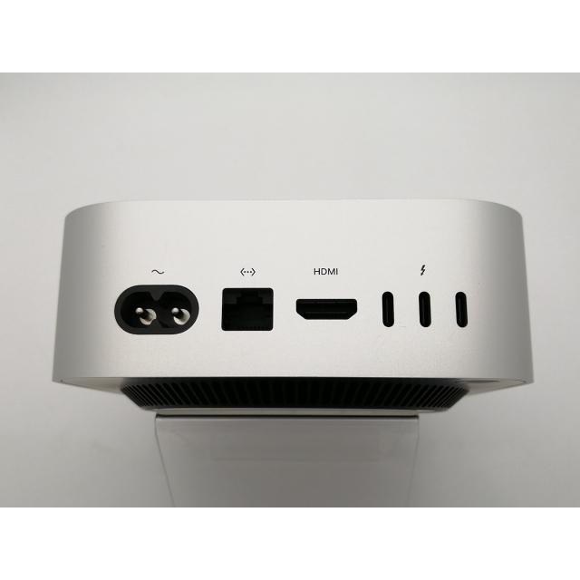 Apple Mac mini M4 16GB 10コア シルバーほぼ未使用・美品 中古】Apple Mac mini M4(CPU:10C/GPU:10C) 16GB/512GB シルバー