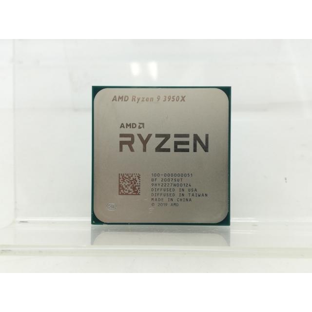 中古】AMD Ryzen 9 3950X (3.5GHz/TC:4.7GHz) bulk AM4/16C/32T/L3