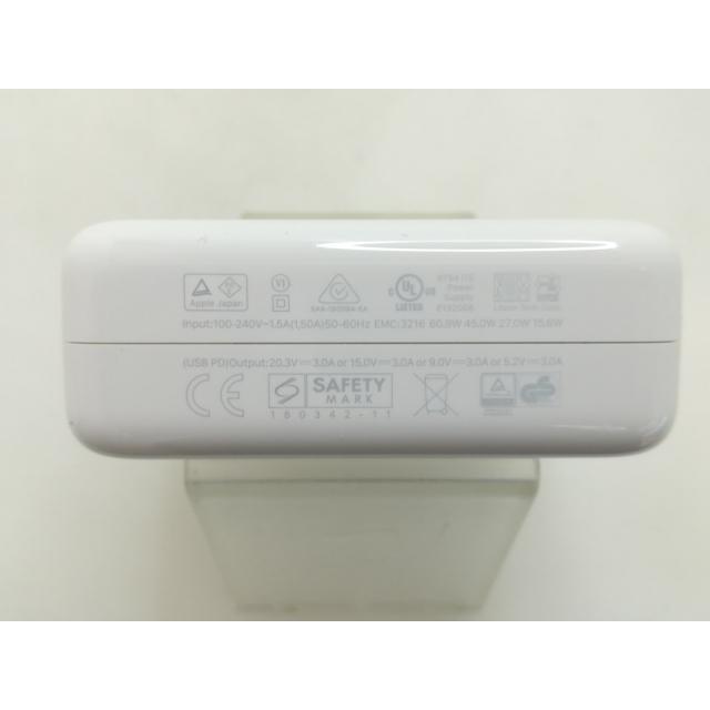中古】Apple USB-C 電源アダプタ 61W（A1947） MRW22LL/A【大須】保証