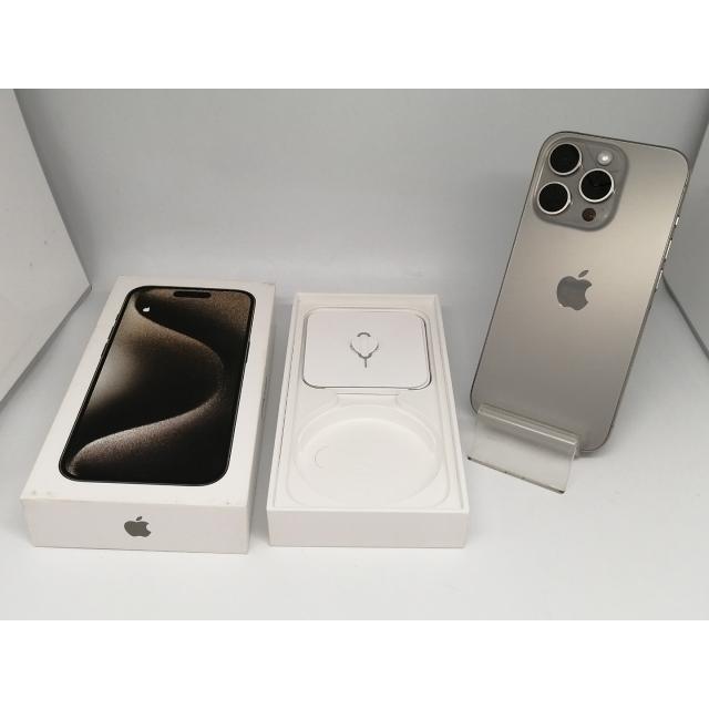 中古】Apple SoftBank 【SIMフリー】 iPhone 15 Pro 512GB ナチュラル