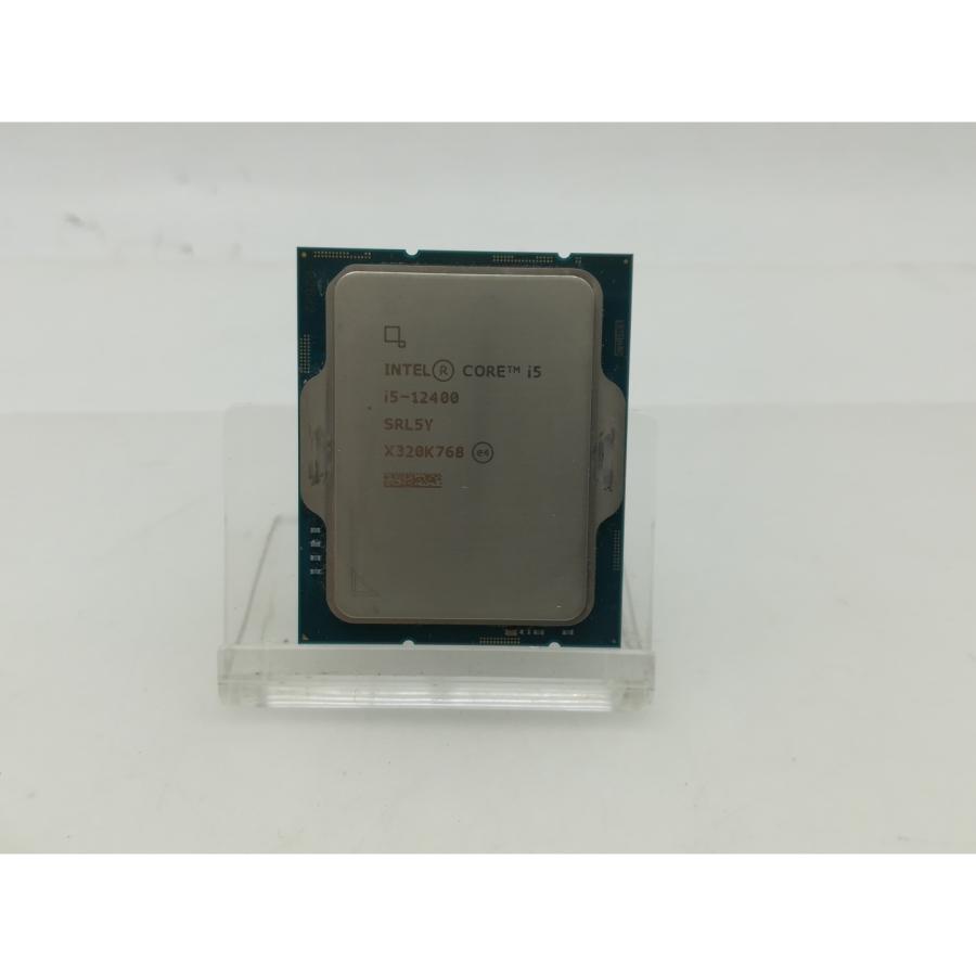 中古】Intel Core i5-12400(2.5GHz) Box LGA1700/6C(P:6C/E:0C)/12T/L3