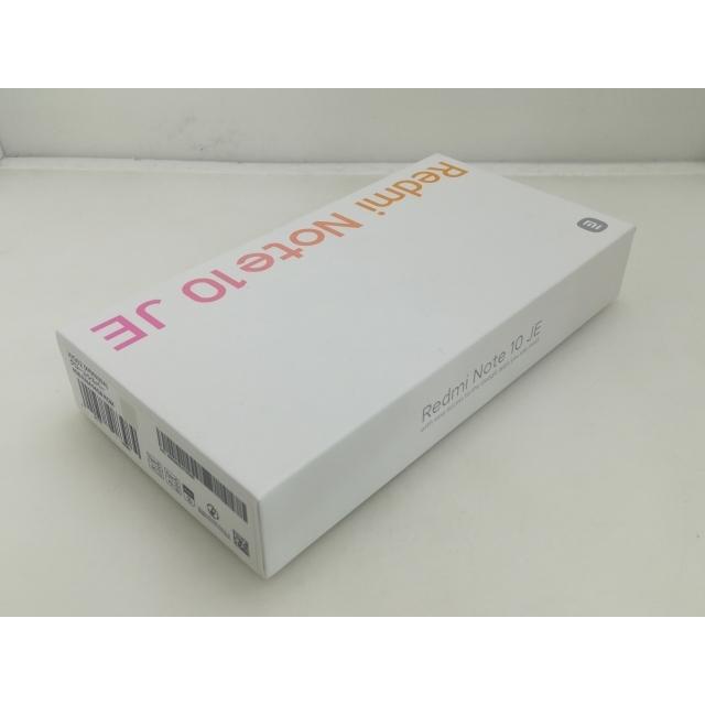 未使用】Xiaomi UQmobile 【SIMフリー】 Redmi Note 10 JE クローム
