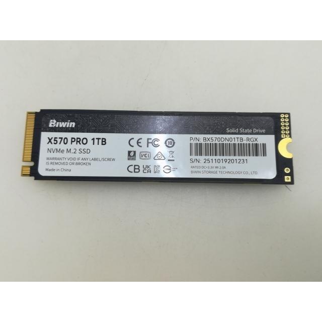 SSD １TB（新品未開封） 中古】各社 1TB SSD (M.2 2280/PCIe5.0 NVMe)【大須】保証期間1週間