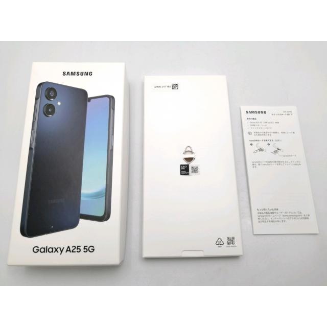 3台セット♪ 新品2台 中古1台 GALAXY A25 5G ブラック 64GB 中古】SAMSUNG 楽天モバイル 【SIMフリー】 Galaxy A25 5G ブラック