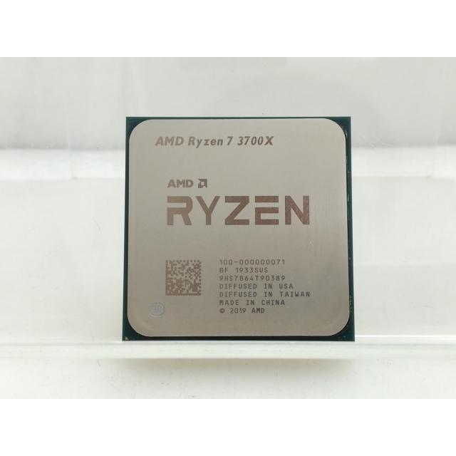 AMD Ryzen 7 3700X 国内正規品 動作確認済み 完動品 中古】AMD Ryzen 7 3700X (3.6GHz/TC:4.4GHz) BOX AM4/8C/16T/L3 32MB
