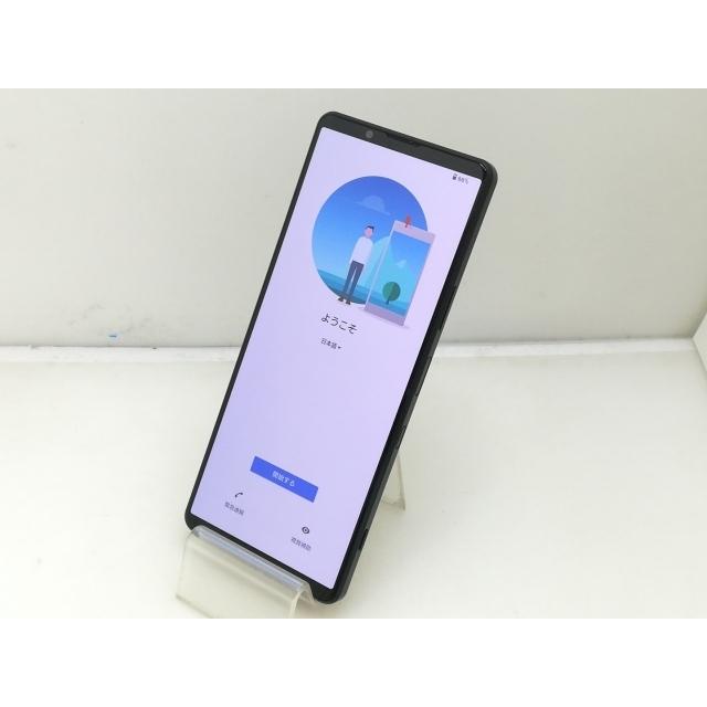 中古】SONY docomo 【SIMロック解除済み】 Xperia 1 III フロスト