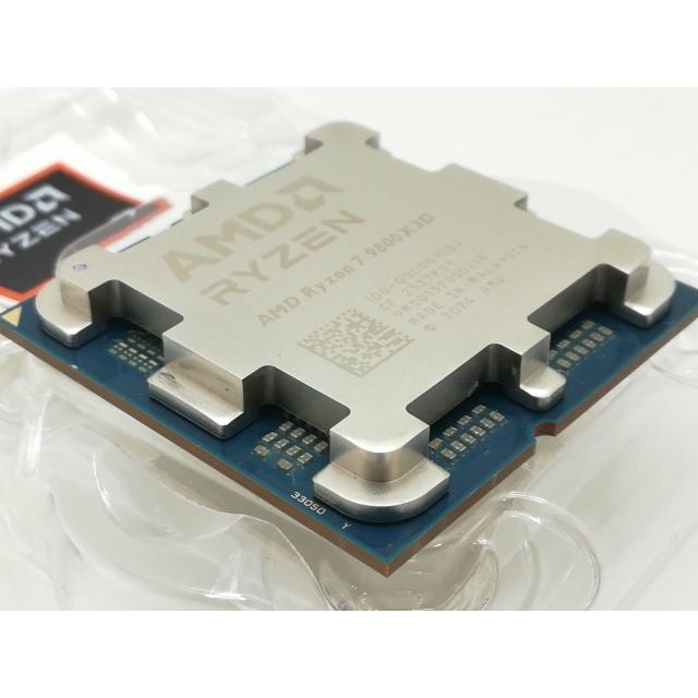 中古】AMD Ryzen 7 9800X3D (4.7GHz/TC:5.2GHz) BOX AM5/8C/16T/L3