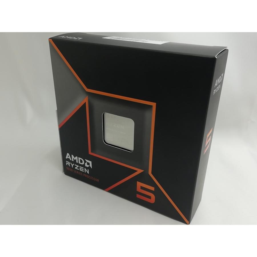 未使用】AMD Ryzen 5 9600X (3.9GHz/TC:5.4GHz) BOX AM5/6C/12T/L3