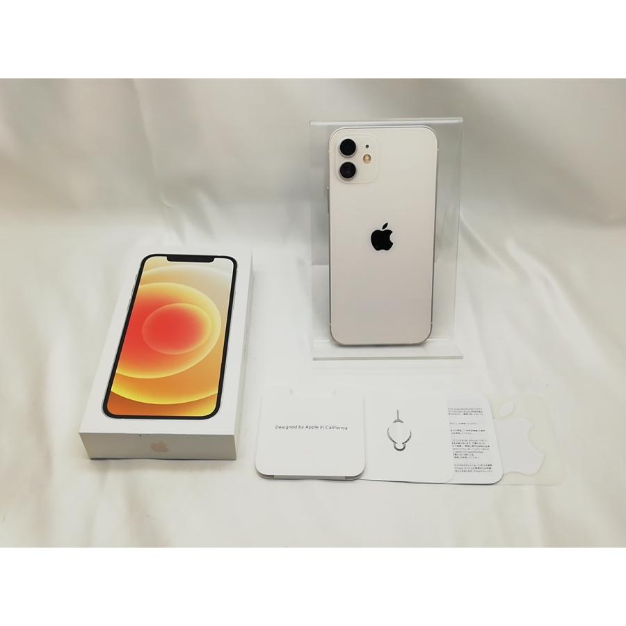 新品 未使用 iPhone 12 128GB 白softbank 残債なし SIMフリー 4月4購入