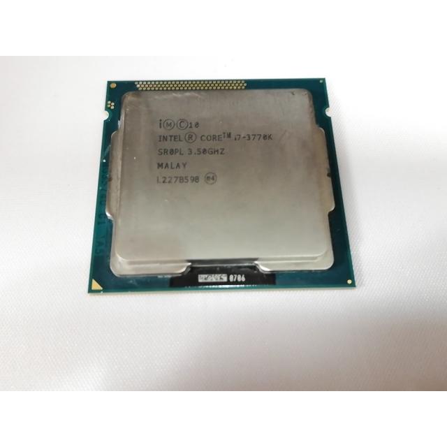 中古】Intel Core i7-3770K (3.5GHz/TB:3.9GHz) BOX LGA1155/4C/8T/L3 
