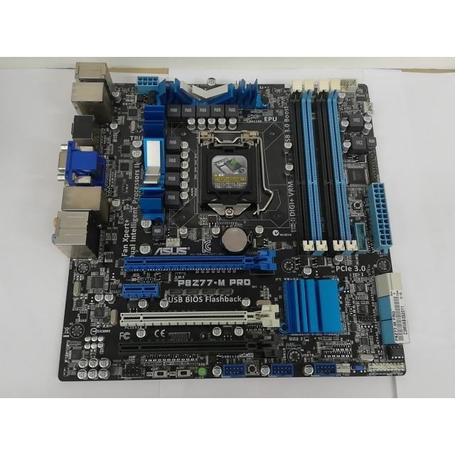 中古】ASUS P8Z77-M PRO Z77/LGA1155/MicroATX【秋葉3号】保証期間1