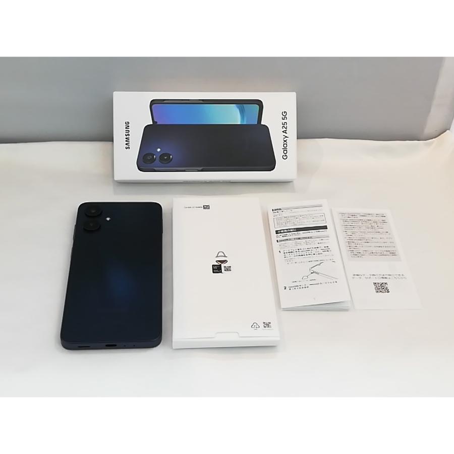 未使用】SAMSUNG docomo 【SIMフリー】 Galaxy A25 5G ブラック 4GB