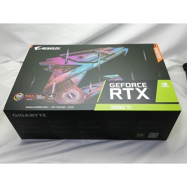 中古】GIGABYTE AORUS GeForce RTX 3080 Ti MASTER 12G（GV-N308TAORUS
