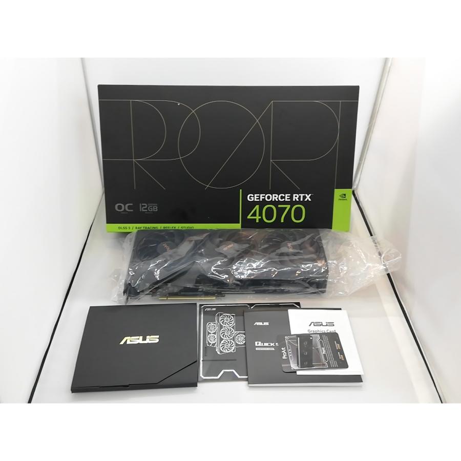 中古】ASUS PROART-RTX4070-O12G RTX4070/12G【秋葉3号】保証期間1