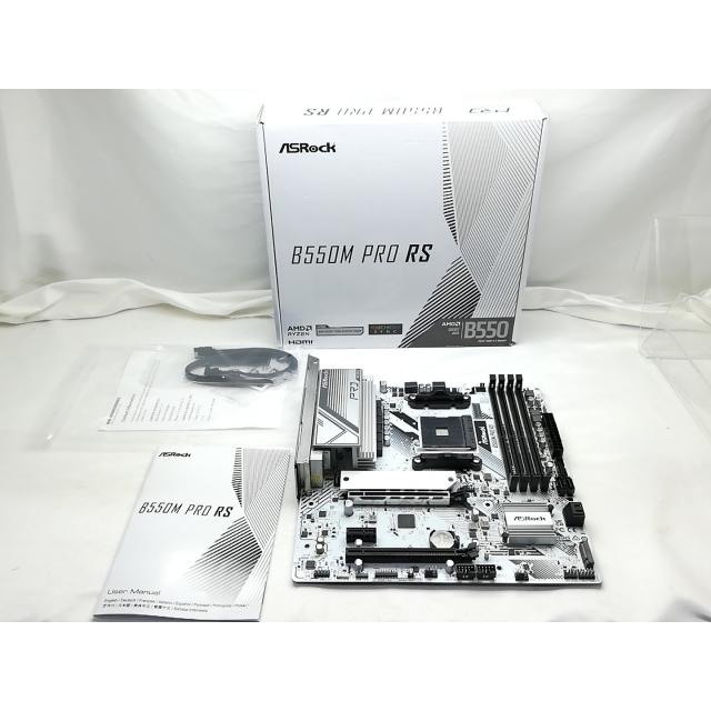 中古】ASRock B550M Pro RS B550/AM4/ATX【秋葉3号】保証期間1週間