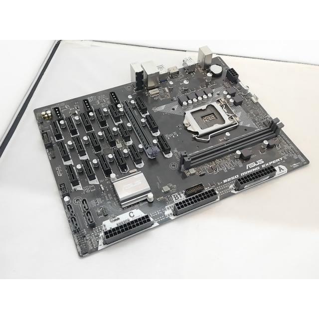 中古】ASUS B250 MINING EXPERT B250/LGA1151/18 x PCIex1Slot/ATX
