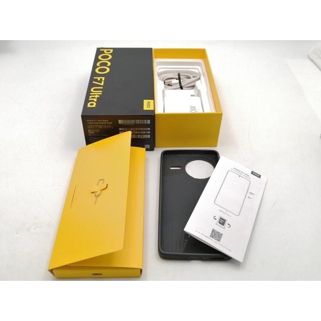 中古】Xiaomi 国内版 【SIMフリー】 Poco F7 Ultra ブラック 12GB