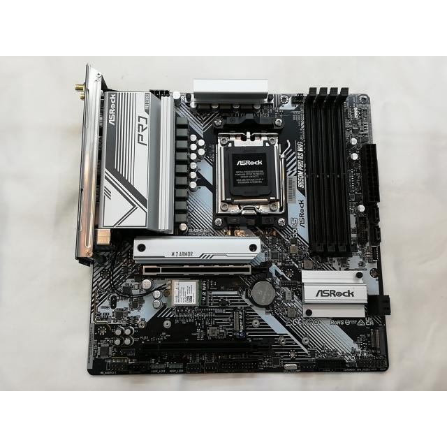 中古】ASRock B650M Pro RS WiFi B650/AM5/MicroATX【秋葉3号】保証