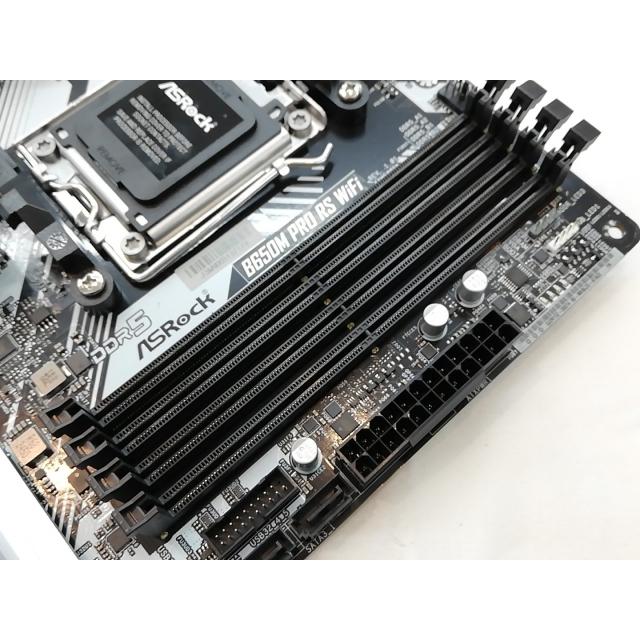 中古】ASRock B650M Pro RS WiFi B650/AM5/MicroATX【秋葉3号】保証