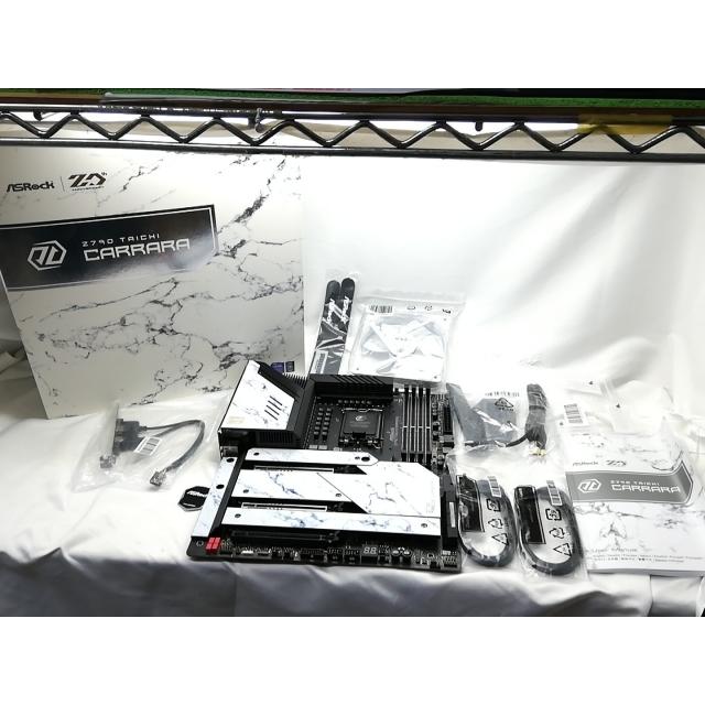【中古】ASRock Z790 Taichi Carrara Z790(DDR5)/LGA1700/11ax+BT/ATX【秋葉3号】保証期間１週間の画像
