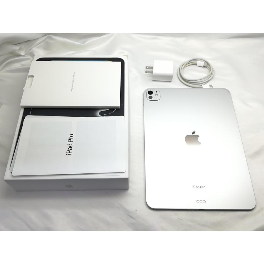 中古】Apple 【Wi-Fi】 11インチ iPad Pro（M4/2024） 256GB シルバー