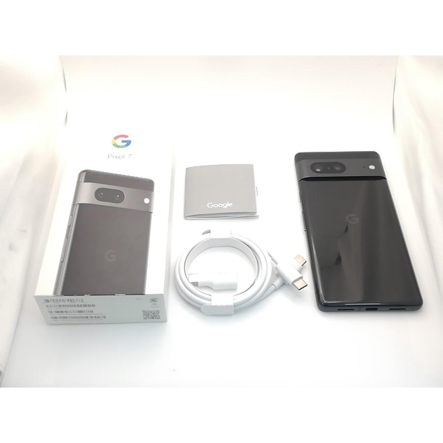 中古】Google 国内版 【SIMフリー】 Pixel 7 オブシディアン 8GB 128GB