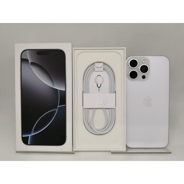 中古】Apple 国内版 【SIMフリー】 iPhone 16 Pro Max 1TB ホワイト